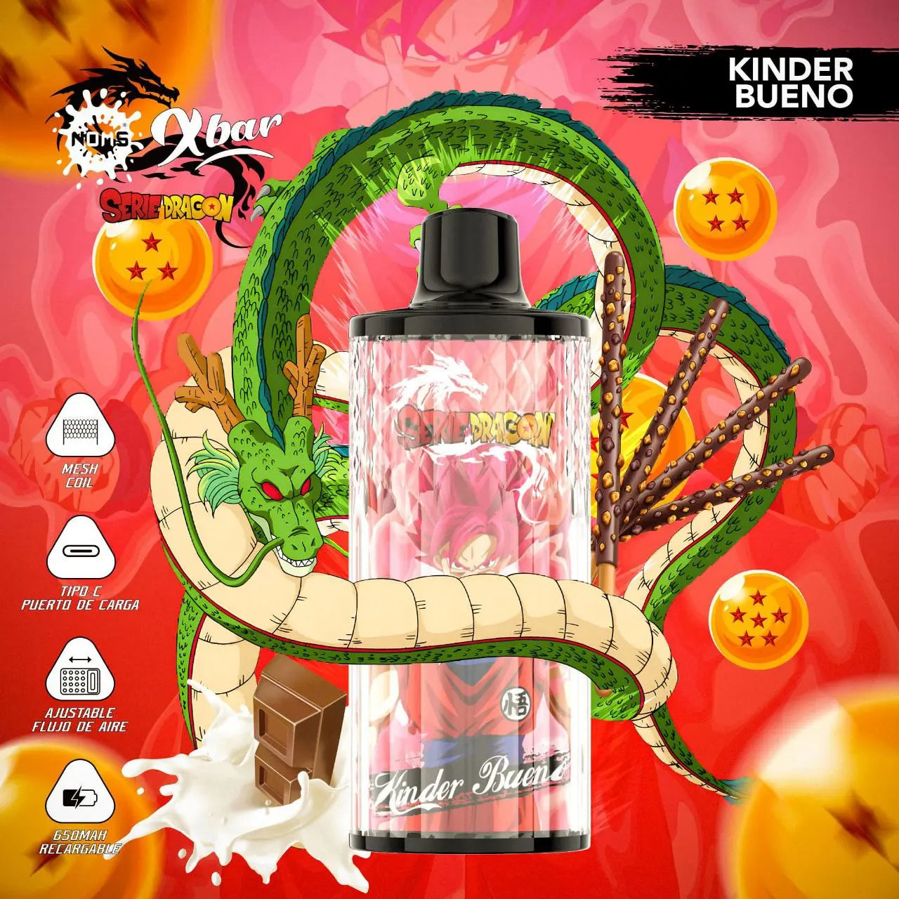 XBAR 40K SERIE DRAGON BALL