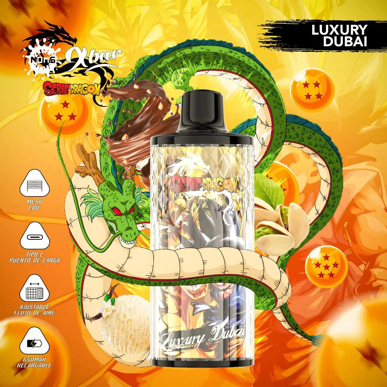 XBAR 40K SERIE DRAGON BALL