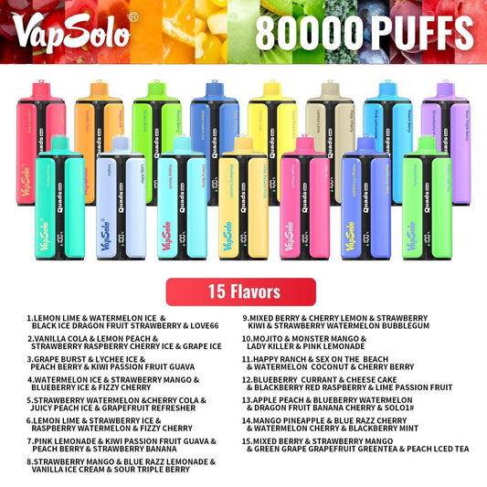 VAPSOLO QUADS 80K 4 IN 1